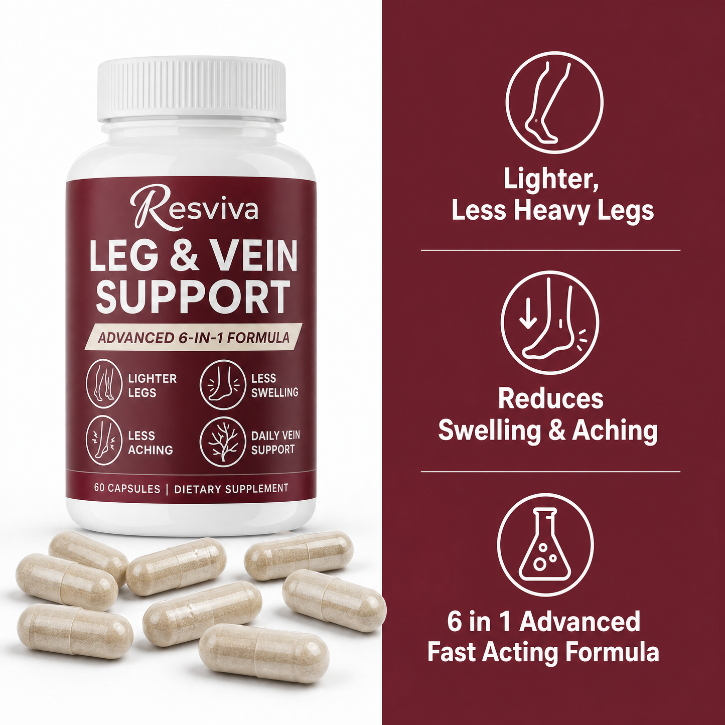 Reduce Heavy, Swollen, Aching Legs In Just 7 Days